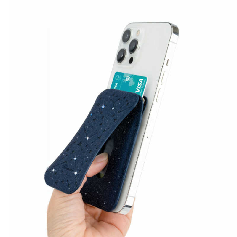 AREA AREA Magsafe対応 iPhone 背面取付け カードホルダー&スタンド エアリア ネイビー KXBPWBL KXBPWBL