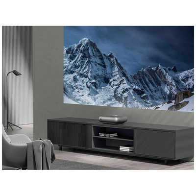 JMGO 「もうプロジェクターにスペースは要らない」コンパクトな超短