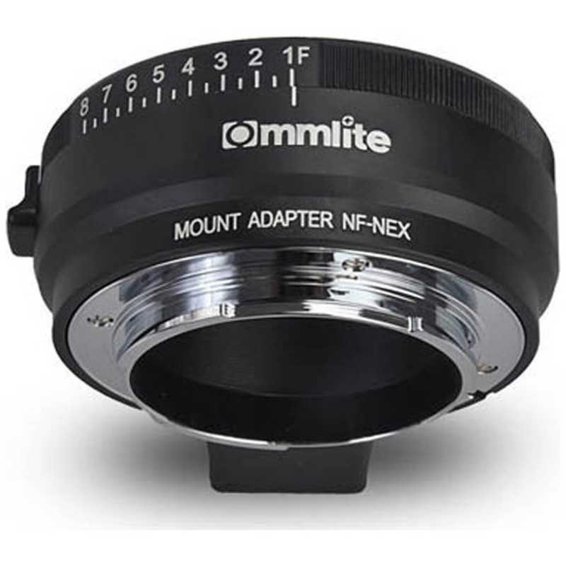 COMMLITE COMMLITE マウントアダプター (カメラ側:ソニーEマウント､レンズ側:ニコンF(Gマウント対応)) CM-NF-NEX CM-NF-NEX