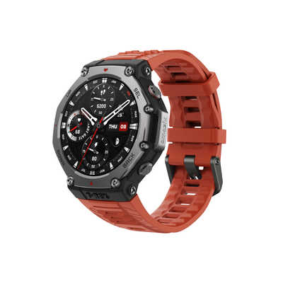 アマズフィット スマートウォッチ Amazfit T-Rex 3 48mm ラバ(赤) T 