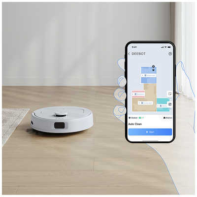 エコバックス ダストステーション搭載 ロボット掃除機 DEEBOT N20 MAX