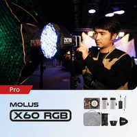ZHIYUN LEDライト MOLUS X60 RGB PRO COB Light X60RGBPROCOB の通販