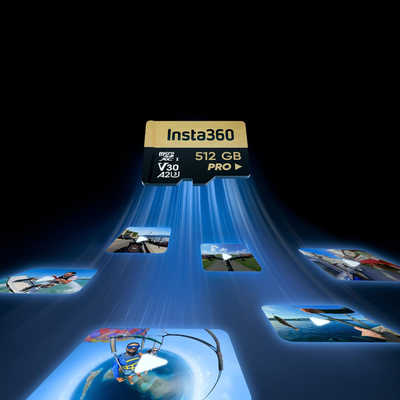 INSTA360 512GB microSDXC UHS-I U3 V30 A2 ［Class10 / 512GB 