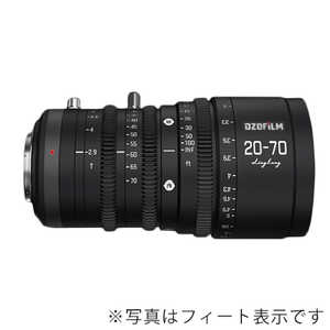 DZOFILM カメラレンズ MFTマウントパーフォーカル シネズームレンズ(20-70mm T2.9/メートル表示) DZO-L207029-M