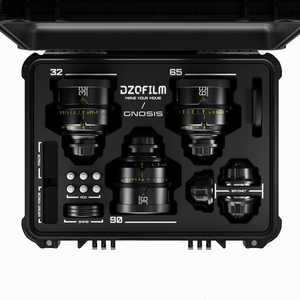 DZOFILM カメラレンズ Macro 3-Lens Set (32mm/65mm/ 90mm T2.8)-metric(with case) DZO-G28K3LPLM