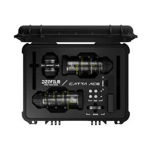DZOFILM Catta Ace Zoom シネマズームレンズ バンドル PL/EFマウント18-35mm＆75-135mm T2.9 ブラック 保護ケース付き DZO-FFCattaA2-BUNDLE
