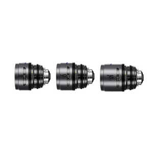 DZOFILM Pavo2x アナモルフィックプライム 3本セットA(28/40/75mm T2.1/ブルーコーティング/PL＆EFマウント/メートル表記) DZO-PAA3PLMB