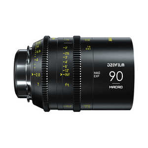 DZOFILM Vespid プライムシネレンズ FF/VV マクロ 90mm T2.8/PLマウント/フィート表記) DZO-VM9021PL DZOFILM Vespid プライムシネレンズ FF/VV マクロ 90mm T2.8/PLマウント/フィート表記) DZO-VM9021PL