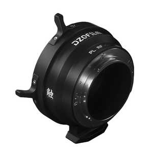 DZOFILM カメラレンズ PLレンズ オクトパスアダプター RFマウントカメラ用 (ブラック) DZO-ADPLRBLK