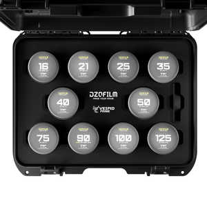 DZOFILM カメラレンズ Vespid プライムレンズ ハードケース 10個収納 DZO-CaseV10 DZOFILM カメラレンズ Vespid プライムレンズ ハードケース 10個収納 DZO-CaseV10