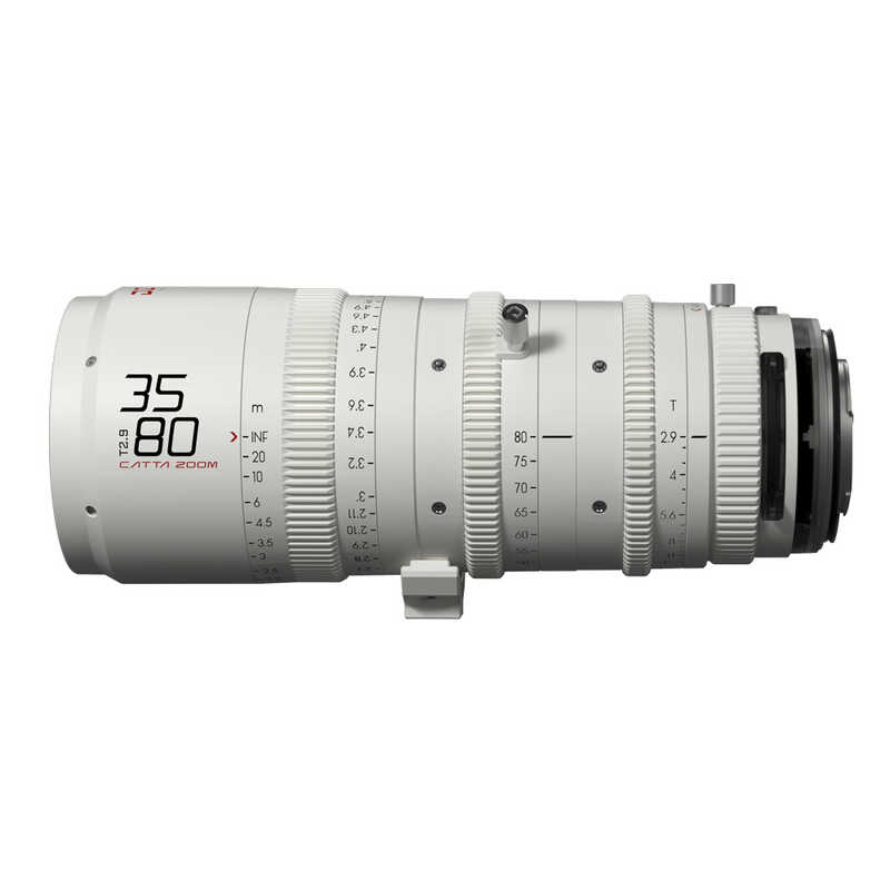 DZOFILM DZOFILM カメラレンズ フルフレームズームレンズ Catta Zoom 35-80mm T2.9(ホワイト) DZO-FF3580E DZO-FF3580E