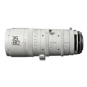 DZOFILM カメラレンズ フルフレームズームレンズ Catta Zoom 35-80mm T2.9(ホワイト) DZO-FF3580E