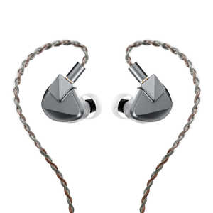 LETSHUOER イヤホン カナル型 S12 Ultra Gunmetal Grey LET021