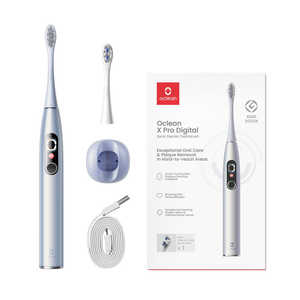 OCLEAN Oclean X Pro Digital 音波電動歯ブラシ シルバー Y2076SIL OCLEAN Oclean X Pro Digital 音波電動歯ブラシ シルバー Y2076SIL