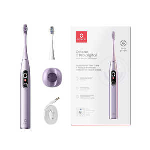 OCLEAN Oclean X Pro Digital 音波電動歯ブラシ パープル Y2076PUR OCLEAN Oclean X Pro Digital 音波電動歯ブラシ パープル Y2076PUR