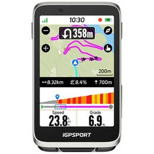 IGPSPORT 自転車用 全域ナビゲーション サイクルコンピューター 3.5インチタッチスクリーン GPS搭載 iClimb pro対応 IPX7 シルバー Binavi_silver IGPSPORT 自転車用 全域ナビゲーション サイクルコンピューター 3.5インチタッチスクリーン GPS搭載 iClimb pro対応 IPX7 シルバー Binavi_silver