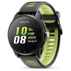 IGPSPORT �T�C�R���r���v 1.32�C���` AMOLED�^�b�`�f�B�X�v���C (���[�g�i�r�Ή��E2���g�����xGPS�E�S���v�EUSB Type-C �[�d) �O���[ �u���b�N Verun/BK
