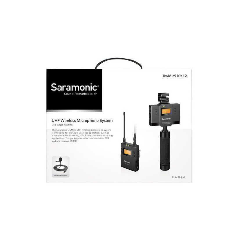 SARAMONIC SARAMONIC ポータブルワイヤレスマイクシステム UwMic9-JPKit2 UwMic9-JPKit2