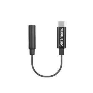 SARAMONIC Saramonic Φ3.5mmTRS to USB-Cデバイス用変換ケーブル(長さ6cm) SR-C2003 SARAMONIC Saramonic Φ3.5mmTRS to USB-Cデバイス用変換ケーブル(長さ6cm) SR-C2003