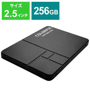 COLORFUL 内蔵SSD [2.5インチ /256GB]｢バルク品｣ SL500256GB ブラック