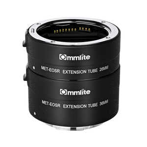 ＜コジマ＞ COMMLITE Commlite エクステンションチューブ(26mm36mm) CM-MET-EOS R (キヤノンRFマウント） 電子接点付き CM-MET-EOSR CMMETEOSR画像