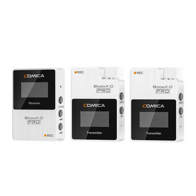 COMICA BoomX-D PRO D2 ワイヤレスマイク ホワイト BoomXDPROD2W の