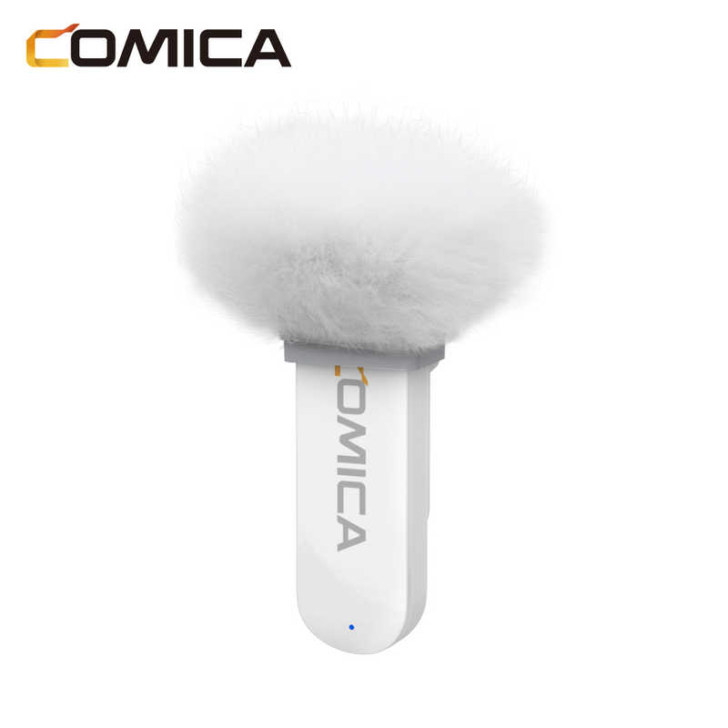 COMICA COMICA 2.4G デュアルチャンネル ミニワイヤレスマイク(ライトニング) ホワイト VimoS-MI-W VimoS-MI-W