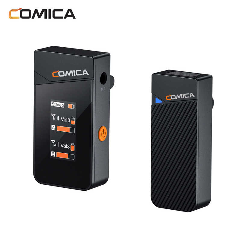 COMICA COMICA 2.4G デュアルチャンネル ミニワイヤレスマイク VimoC1 VimoC1