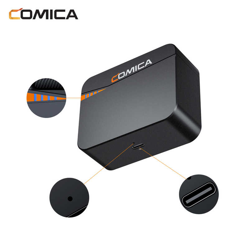 COMICA COMICA 2.4G デュアルチャンネル ミニワイヤレスマイク VimoC3 VimoC3