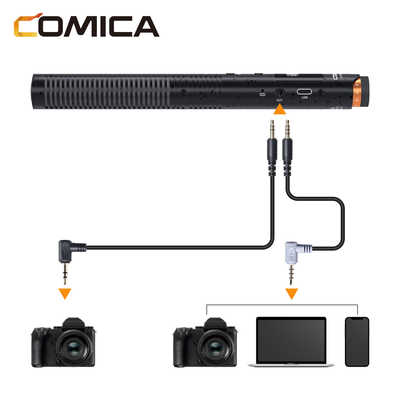 COMICA VM30 ショットガンマイク Wireless Shotgun Microphone | VM30 - Shenzhen Commlite Technology