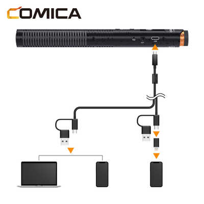 COMICA ワイヤレスショットガンマイク CVM-VM30 の通販 - カテゴリ