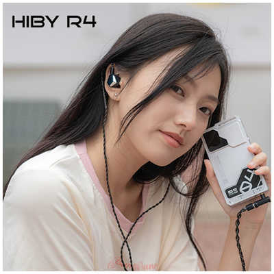HIBYMUSIC　ハイレゾポータブルプレーヤー　R4 BLACK HiBy Music HiByMusic R4 - Black ポータブル デジタル