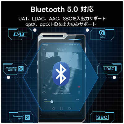 HIBYMUSIC　ハイレゾポータブルプレーヤー　R4 BLACK HIBYMUSIC ハイレゾポータブルプレーヤー R4 BLACK : コジマ