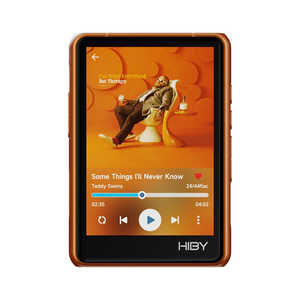 HIBYMUSIC デジタルオーディオプレーヤー オレンジ R3 Pro II Orange HIBYMUSIC デジタルオーディオプレーヤー オレンジ R3 Pro II Orange