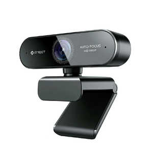 EMEET �E�F�u�J���� 1080P �t��HD �f���A���}�C�N �m�C�Y���_�N�V���� �����t�H�[�J�X �������␳ 70°����p �v���C�o�V�[�J�o�[ �m�L���n �u���b�N E3109