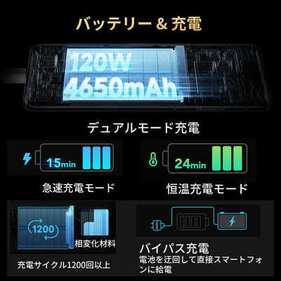 BLACKSHARK SIMフリースマートフォン Black Shark 5 日本モデル