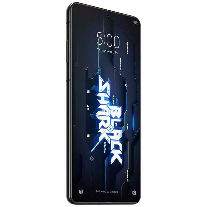 BLACKSHARK BLACKSHARK SIMフリースマートフォン Black Shark 5 Pro日本モデル （12GB＋256GB） ブラック SHARKKTUS-H0 SHARKKTUS-H0