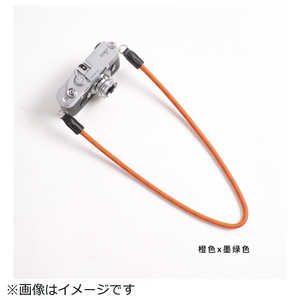 CAMIN カメラストラップ DCS005227 オレンジ/モスグリｰン