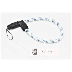 CAMIN ハンドストラップ DWS00229 白/ブルー CAMIN ハンドストラップ DWS00229 白/ブルー