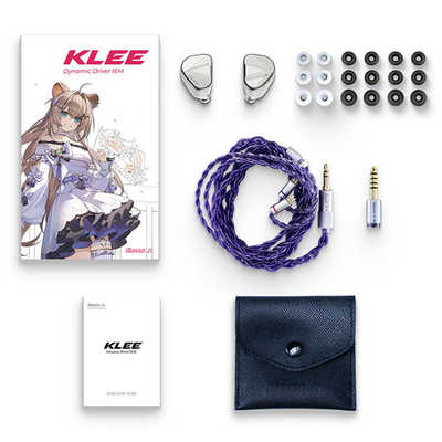 IBASSOJR カナル型イヤホン KLEE Silver(シルバー) iBJr-KLEE-SV の