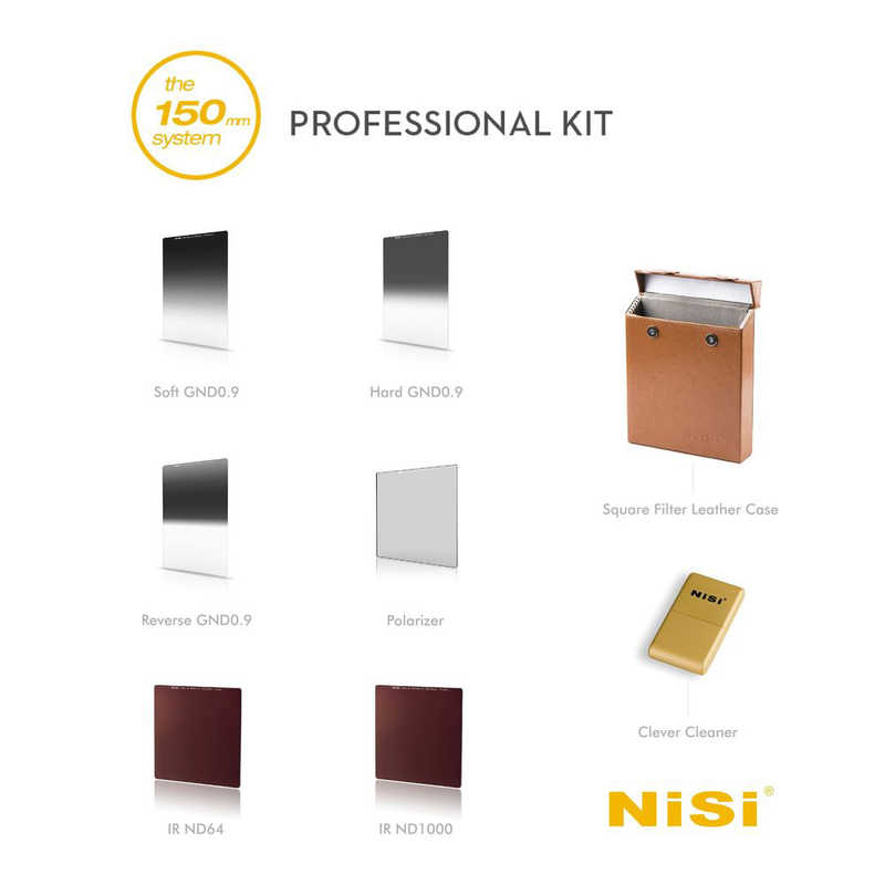 NISI NISI 150mmシステムキット-プロフェッショナルキット NiSi nis-150-pkit nis-150-pkit