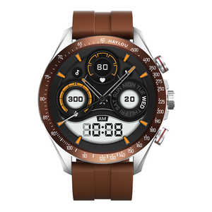 ROA Haylou スマートウォッチ Solar Pro Haylou ブラウン HL-SPBR
