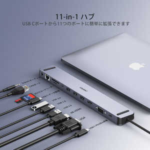 HUBM20 HUBM20多機能ドッキングステーション CHOETECH スペースグレー HUB-M20 HUBM20 HUBM20多機能ドッキングステーション CHOETECH スペースグレー HUB-M20
