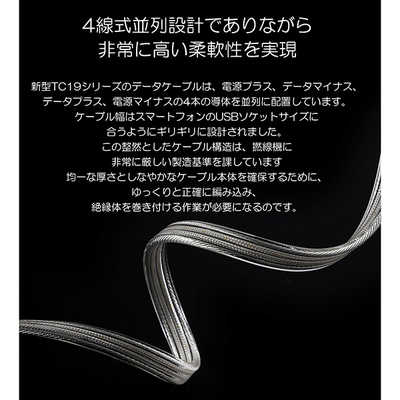 DDHIFI ddHiFi TC19CC 10センチ OTGケーブル USB-C to USB-C