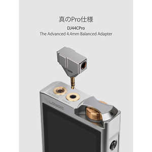 DDHIFI ヘッドホンアクセサリー 変換プラグ 4.4mm(メス) to 3.5mmジャックアダプター DJ44CPro
