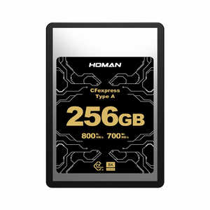 HOMAN CFexpress Card Type A 256GB HMCFA00256GB HOMAN CFexpress Card Type A 256GB HMCFA00256GB