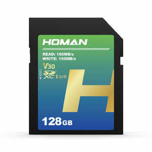 HOMAN UHS-I SD Card V30 128GB HM128GBSDV30 HOMAN UHS-I SD Card V30 128GB HM128GBSDV30