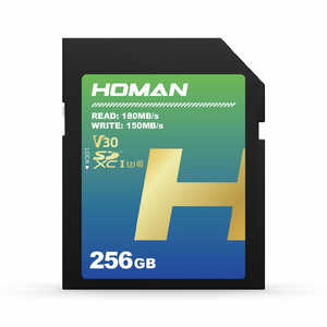 HOMAN UHS-I SD Card V30 256GB HM256GBSDV30 HOMAN UHS-I SD Card V30 256GB HM256GBSDV30