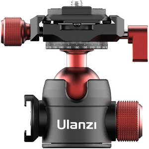 ULANZI  38mmネジ穴 1/4変換アダプター付き ボールヘッド 自由雲台 2104
