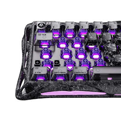 GRAVASTAR ゲーミングキーボード GS V60 PRO-CF-BLK ［有線